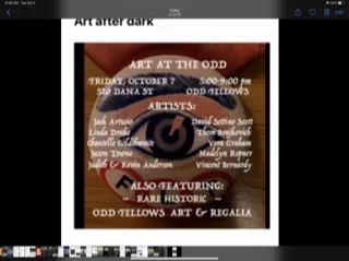 Image: Art after Dark at Odd Fellows