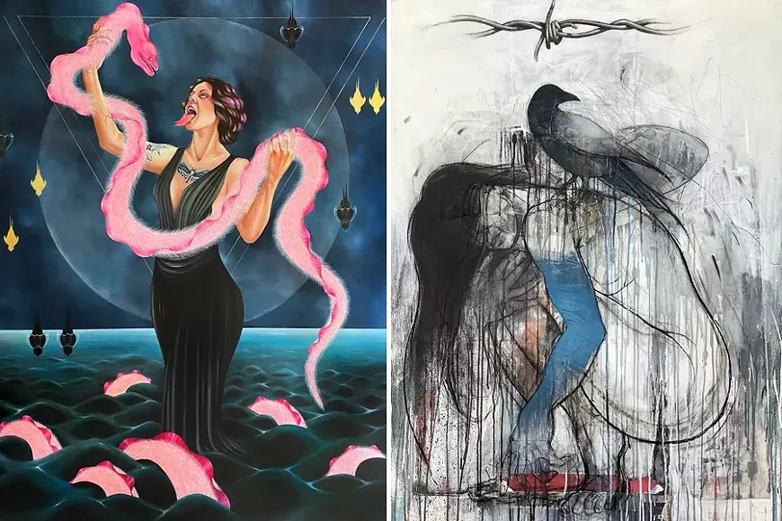"Goddess and the Serpent". "What I could Do If I Could Just Get Started".
