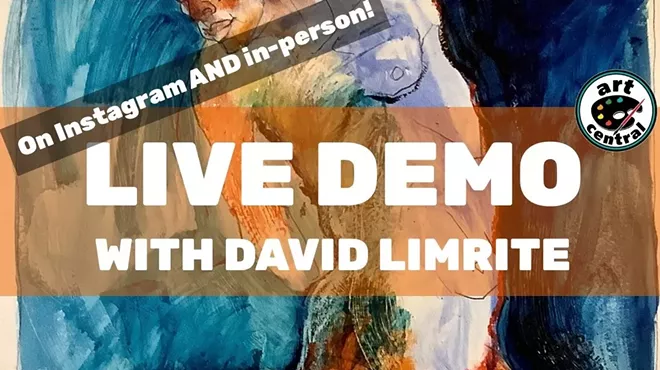 Image: Art Demo: Expressive Figure Drawing with David Limrite