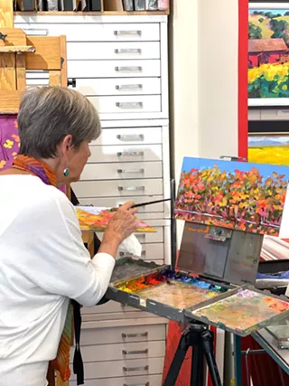 Image: Art in the Atrium: Live Artist Demos
