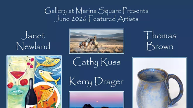 Image: Artist's Opening Reception featuring Cathy Russ, Kerry Drager, Janet Newland, and Thomas Brown