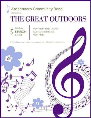 Atascadero Community Band Concert: The Great Outdoors