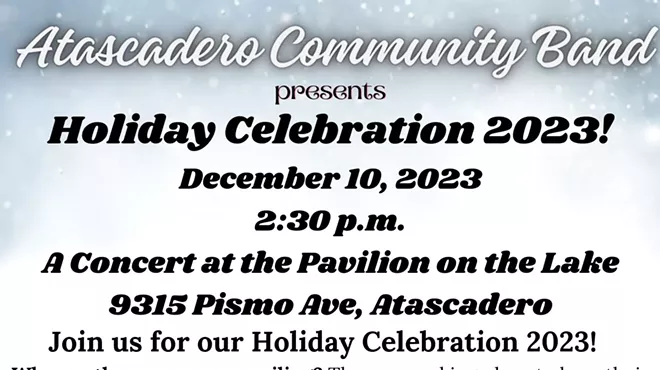 Image: Atascadero Community Band: Holiday Celebration 2023