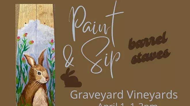 Image: Barrel Stave Paint and Sip