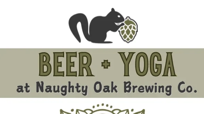 Image: Beer Yoga at Naughty Oak