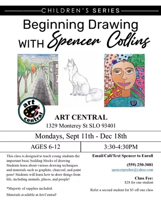Image: Beginning Drawing with Spencer Collins