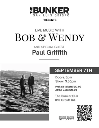 Image: Bob and Wendy with Paul Griffith