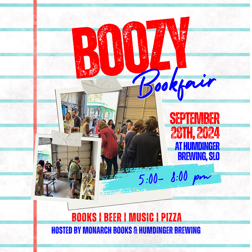 Boozy Book Fair is back!