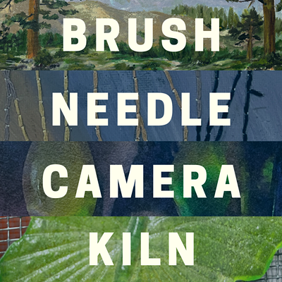 Brush, Needle, Camera, Kiln Art Exhibition