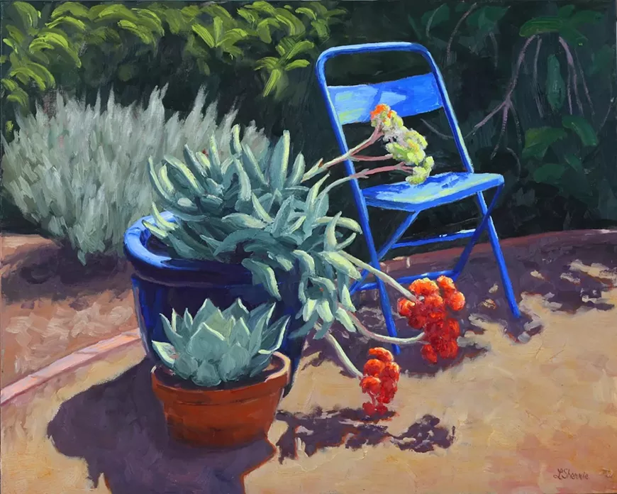 "The Blue Chair" by Laurel Sherrie