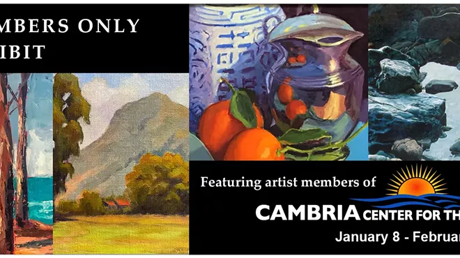 Image: Cambria Center for the Arts Member Only Exhibit: Online