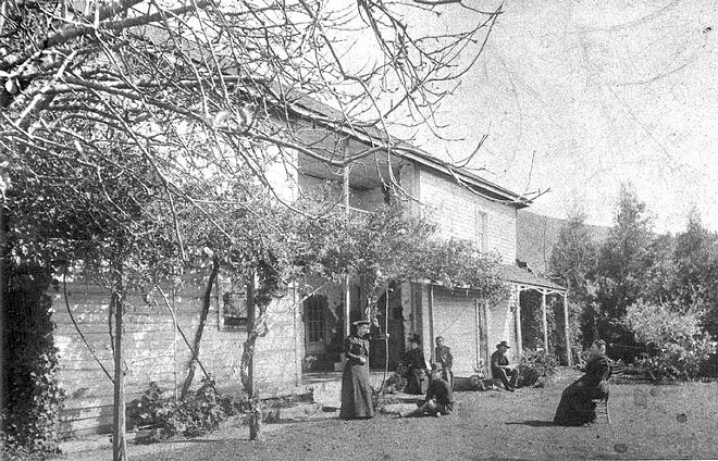 La Loma Adobe circa 1890s