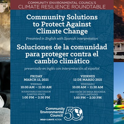 CEC Climate Resilience Roundtable: Community Solutions to Protect Against Climate Change (Webinar in English and Spanish)