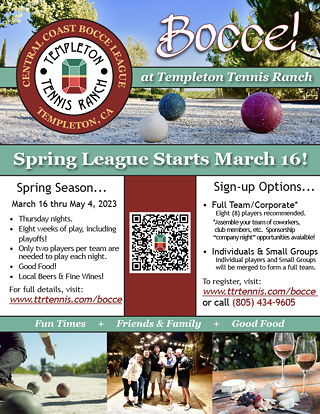 Image: Central Coast Bocce League: Spring Season