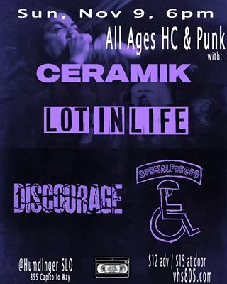 Image: Ceramik, Lot in Life, Discourage, and Special Forces Live