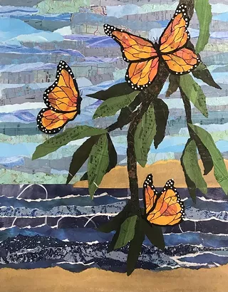Image: Collaging the Coast: Pismo Monarchs with Linda Cunningham