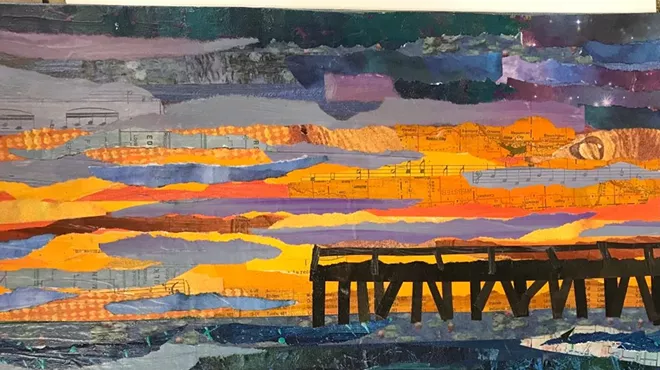 Image: Collaging the Coast: Under the Boardwalk with Linda Cunningham