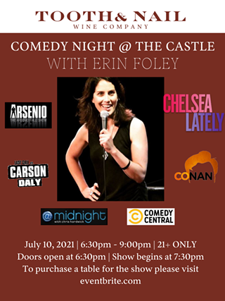 Comedy Night at the Castle with Erin Foley