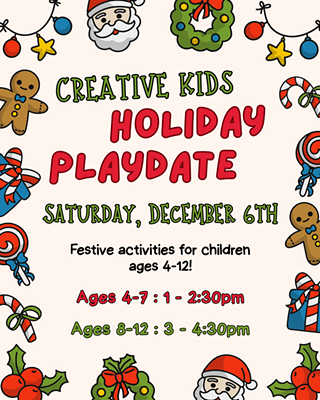 Image: Creative Kids Holiday Playdate