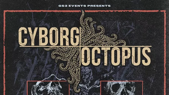 Image: Cyborg Octopus, Fervence, and Nott Live