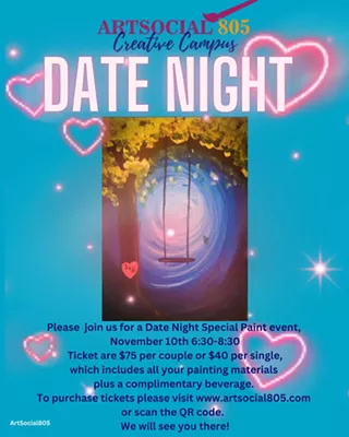 Image: Date Night Paint at the Creative Campus
