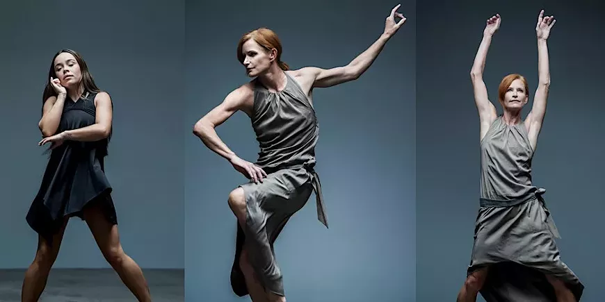 Rowan Norby (left) and Adrienne Foley of Deyo Dances