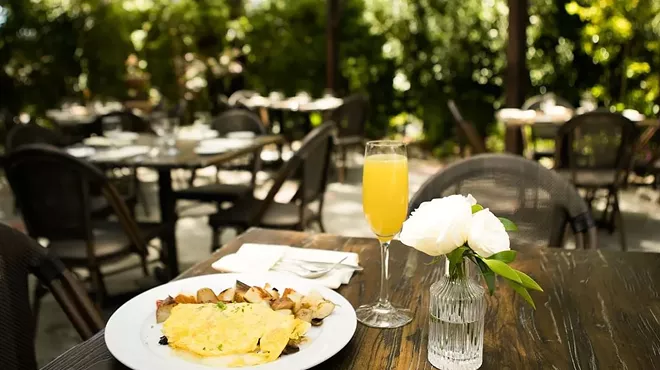 Image: Easter Brunch in the Garden at Cambria Pines Lodge
