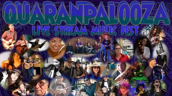 Image: February 2024 QuaranPalooza Livestream Music Fest