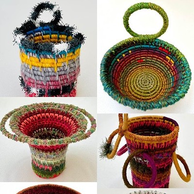 Fiber Therapy: Intuitive Basketry Creative Workshop  with Helen Seigel