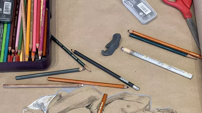 Image: Figure Drawing - Saturdays and Wednesdays at Fieldwork