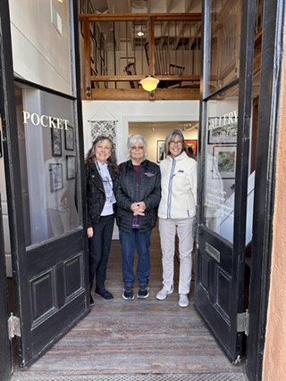 First Saturday Gallery Tour of Printmakers at the Pocket Gallery on Pine and Studios on the Park