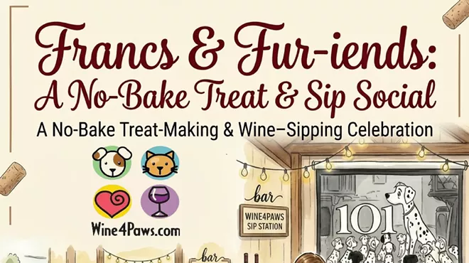 Image: Francs and Fur-iends: Wine4Paws Event