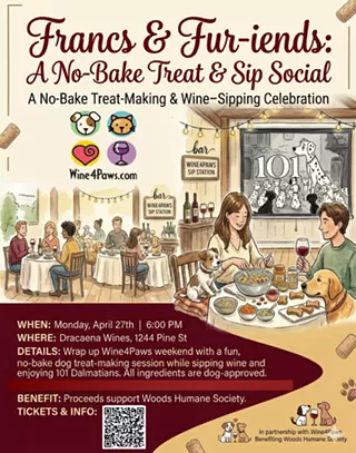 Image: Francs and Fur-iends: Wine4Paws Event