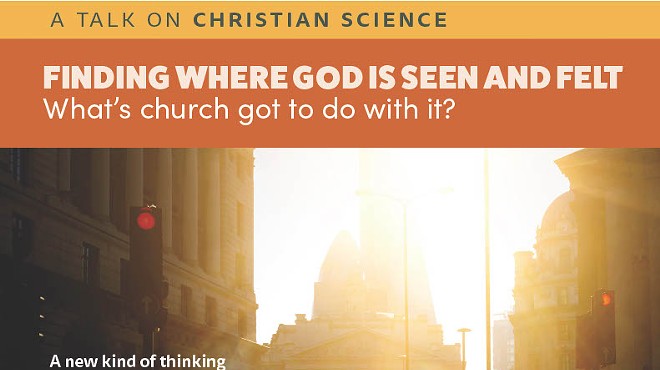 Free Public Talk: Finding Where God is Seen and Felt? What's church got to do with it?
