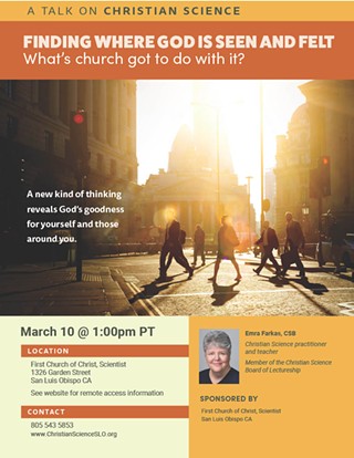 Free Public Talk: Finding Where God is Seen and Felt? What's church got to do with it?