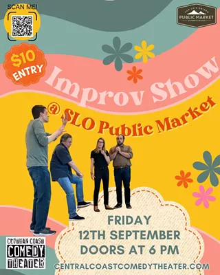 Image: Friday Night Improv at SLO Public Market