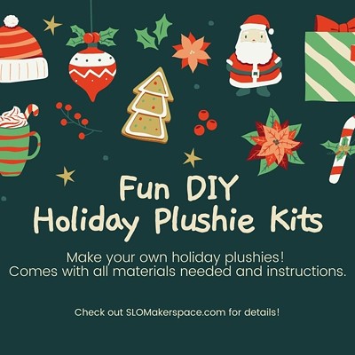 Fun DIY Holiday Plushie Kits