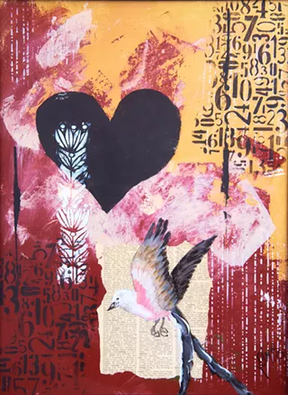 Image: Gallery at Marina Square presents Cary Larson-McKay, exhibiting Mixed Media Small Works