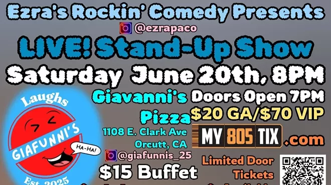 Image: Giafunni's Rockin' Comedy June 20th