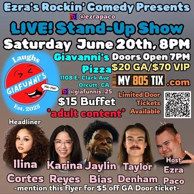 Image: Giafunni's Rockin' Comedy June 20th