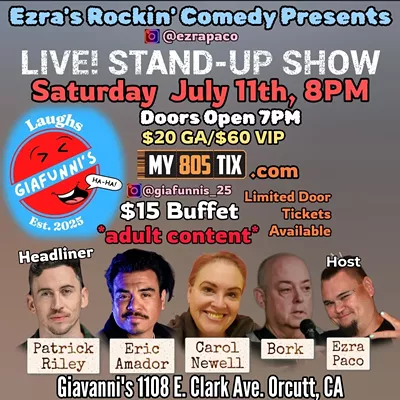 Image: Giafunni's Stand Up Comedy Saturdays