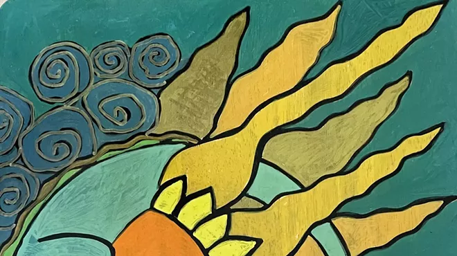 Image: Hand-painted table workshop
