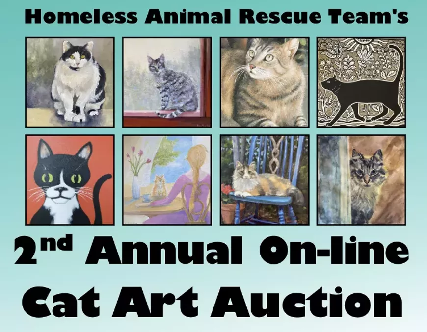 These marvelous works of art were created this year, specifically for this show. Each painting is unique and there are several different artistic styles represented.