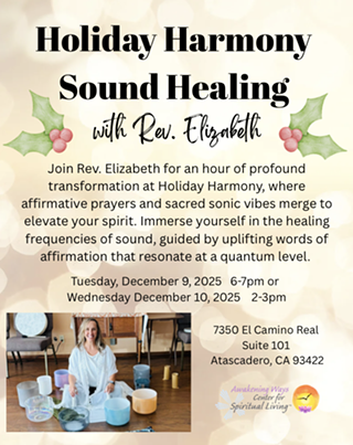 Image: Holiday Harmony Sound Healing