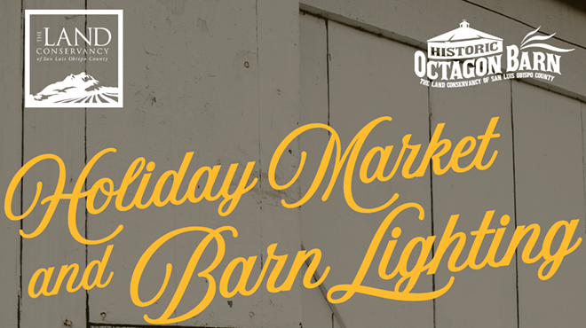 Image: Holiday Market and Barn Lighting with The Land Conservancy