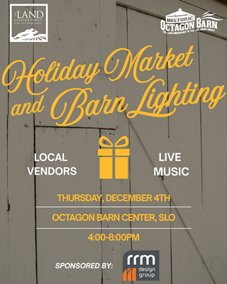 Image: Holiday Market and Barn Lighting with The Land Conservancy