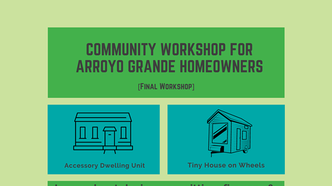 Image: &ldquo;How To ADU&rdquo; for Arroyo Grande Homeowners (Virtual)