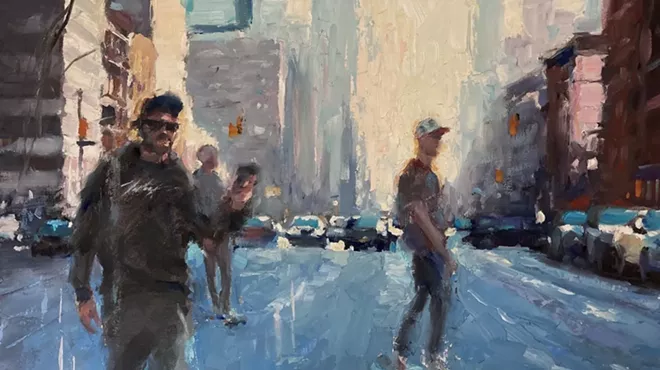 Image: Impressionistic Realism Oil Painting with Frank Eber