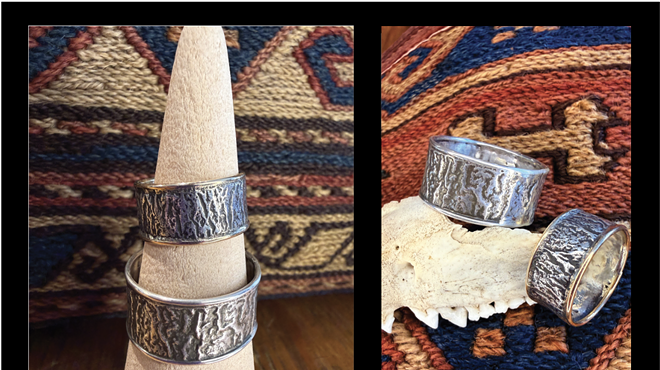 Image: Intermediate Silversmithing: Reticulated Ring Band