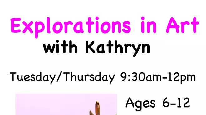 Image: Kids Art Camp: Exploration in Art with Kathryn